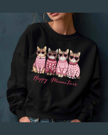 Valentines Kitten Sweater, Cozy Cat Sweater, Soft Pet Winter Clothing — view 2