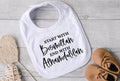 Bismillah Alhamdulillah Baby Bib: Islamic Muslim Gift