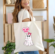 Printed Tote Bag, Premium Canvas Large Eco Friendly Shopping Carry Bag — view 2