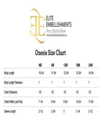 the size chart for a women's size chart
