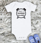 Mom's Suhoor Alarm Baby Onesie: Ramadan Eid Islamic Bodysuit