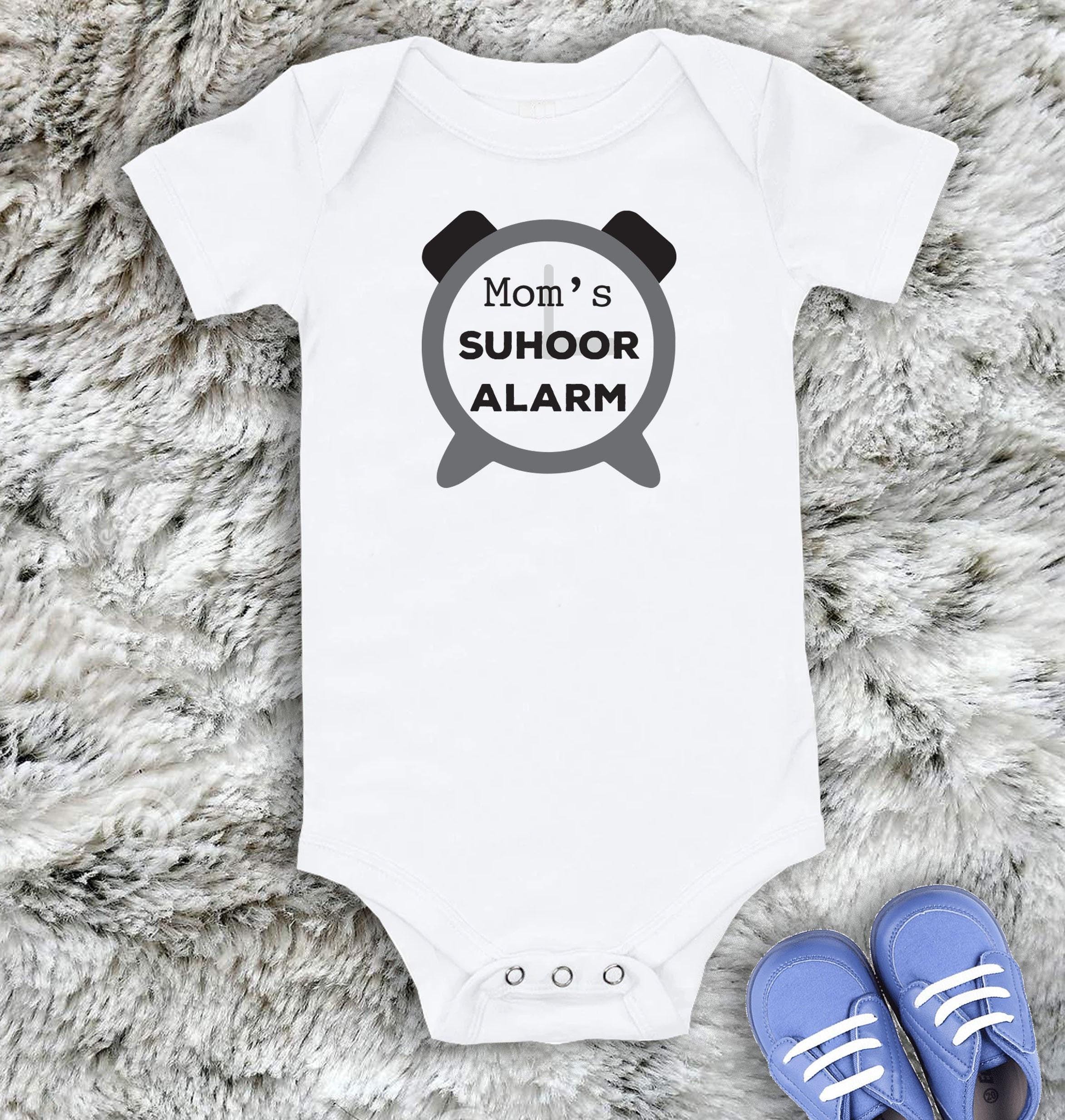 Mom's Suhoor Alarm Baby Onesie: Ramadan Eid Islamic Bodysuit