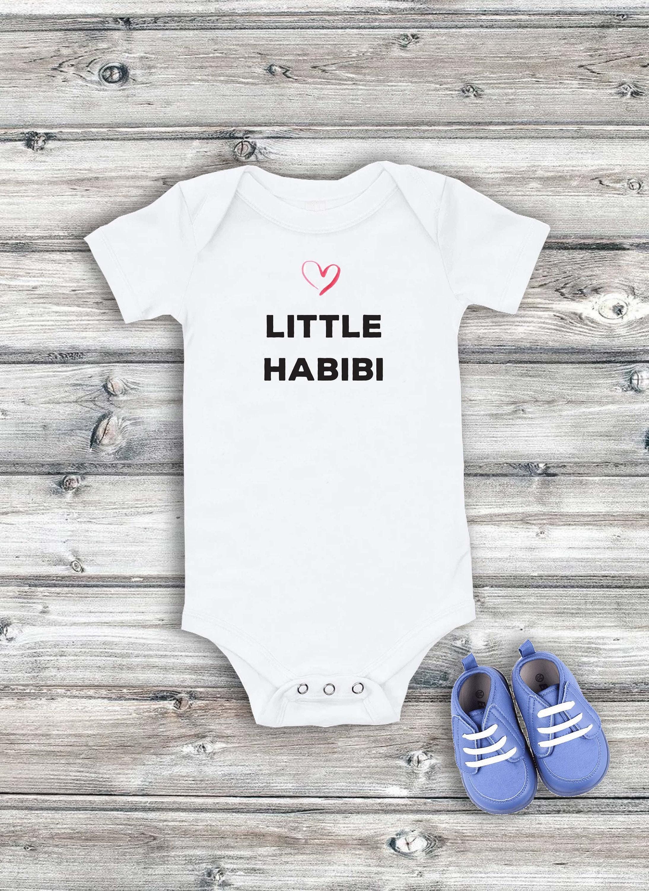 Baby Onesie: Arabic Little Habibi Bodysuit (Customizable)