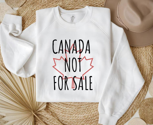 Canada Not For Sale Hoodie: Bold Canadian Pride Statement