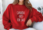Canada Not For Sale Hoodie: Bold Canadian Pride Statement