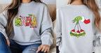 Custom Holiday Sweatshirt, Personalized Hoodie With Custom Name Shirt, Cozy Durable Fabric — view 3