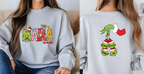 Custom Holiday Sweatshirt, Personalized Hoodie With Custom Name Shirt, Cozy Durable Fabric — view 4