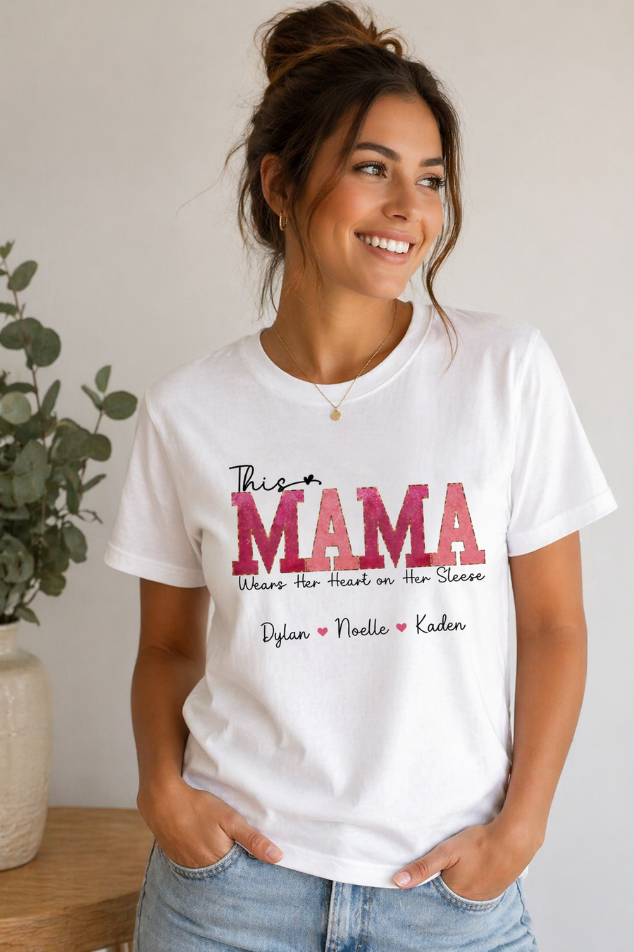 Custom Kids Tee, Personalized Kids Name Shirt, Soft Cotton Comfortable Wear — view 9