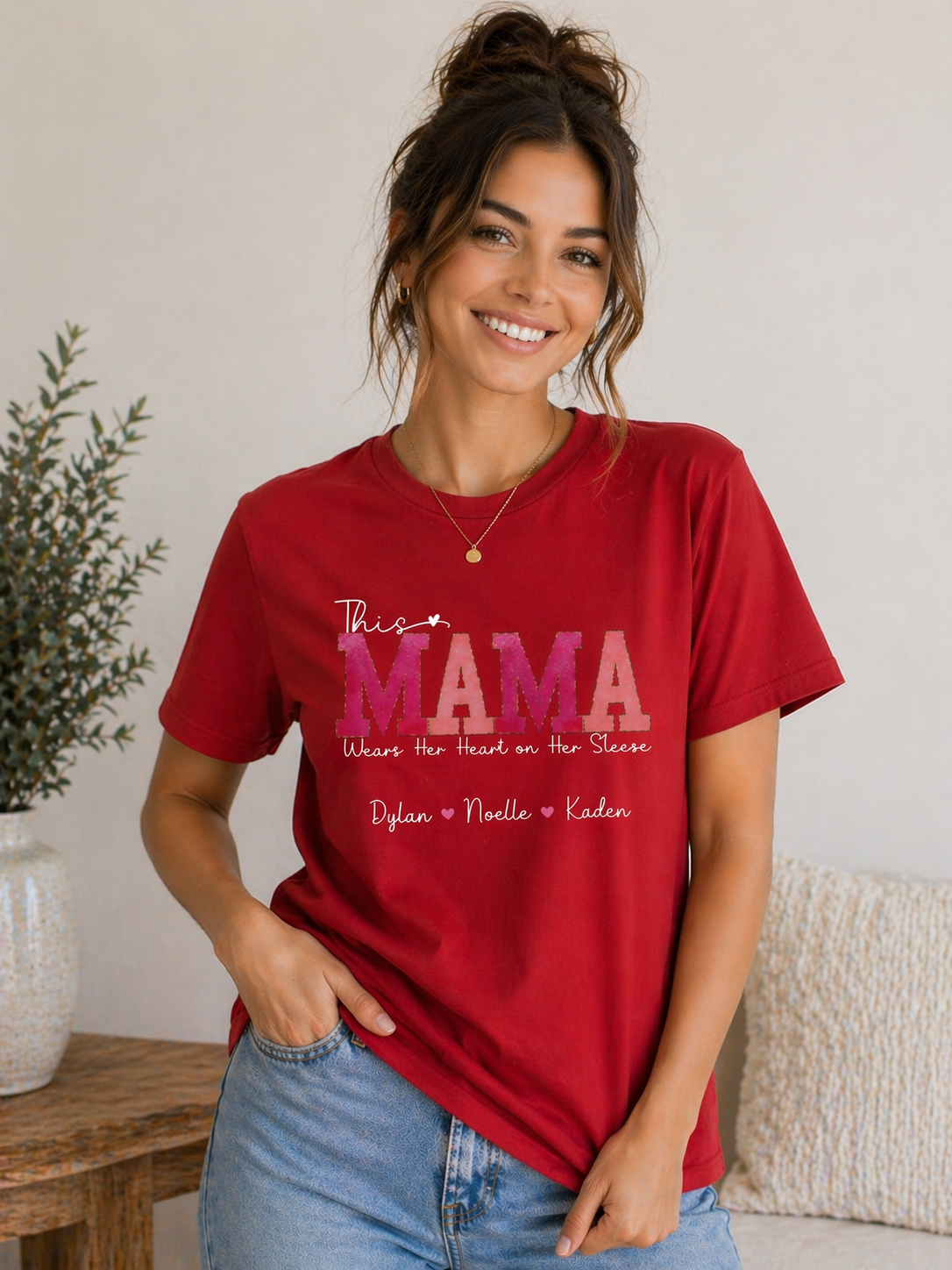 Custom Kids Tee, Personalized Kids Name Shirt, Soft Cotton Comfortable Wear — view 4