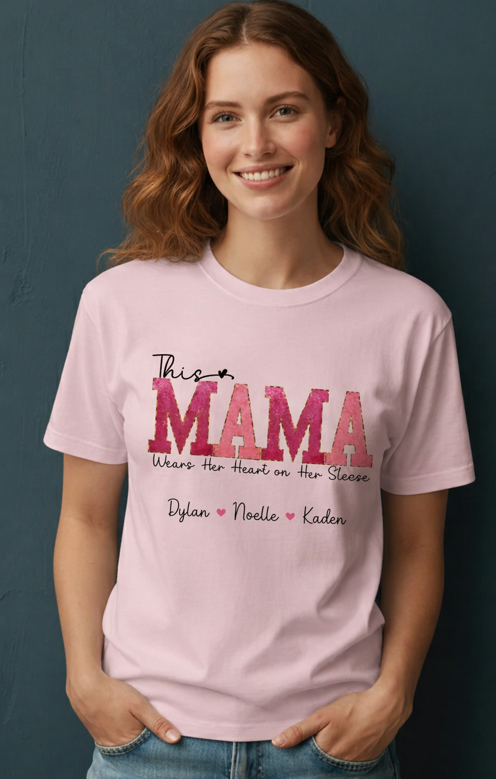 Custom Kids Tee, Personalized Kids Name Shirt, Soft Cotton Comfortable Wear — view 2