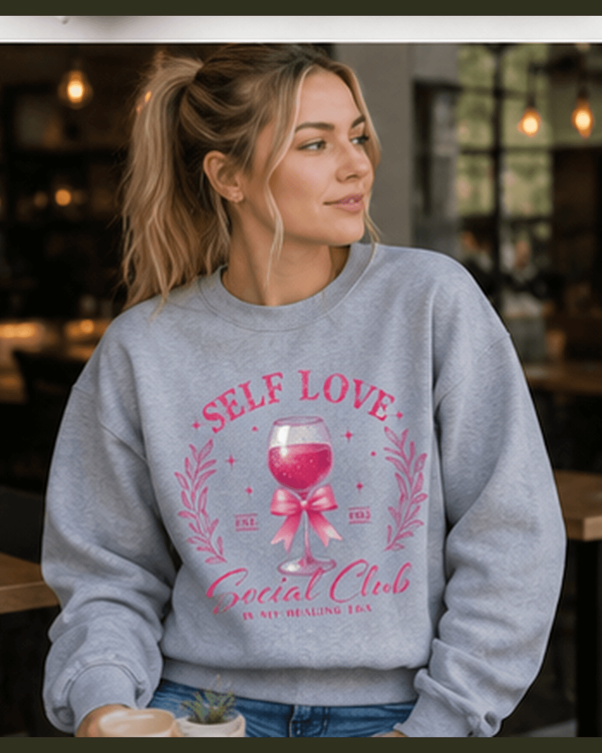 Self Love – Premium Quality Social Club Cozy Pullover Top
